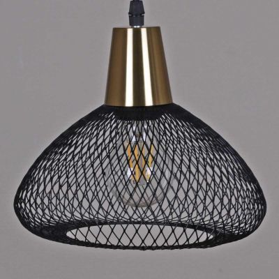 Люстра Reluce 03204-3.9-01 BK+COPPER