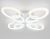 Потолочная светодиодная люстра Ambrella light Acrylica Original FA4493