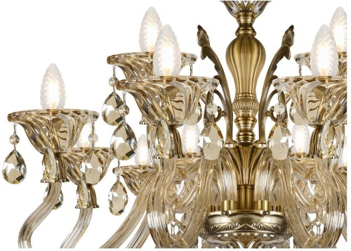 Подвесная люстра iLamp Asia 61082-8+4 BR