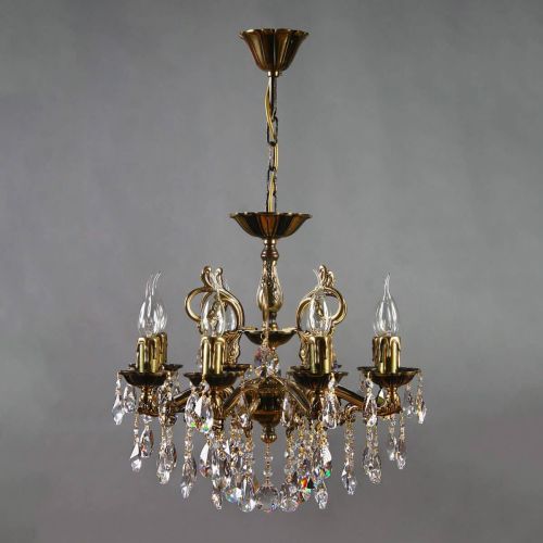 Подвесная люстра Ambiente Leon 2128/8 PB Tear Drop