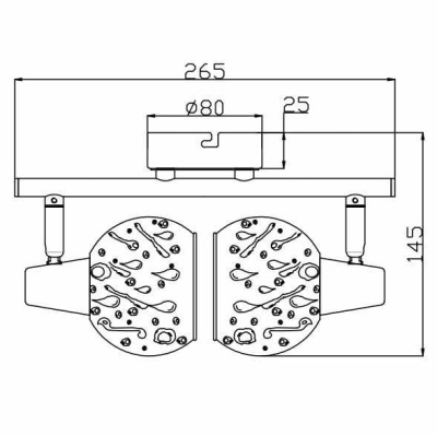 Спот Rivoli Gocce 7007-702 Б0038122