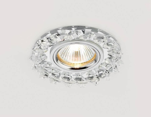 Встраиваемый светильник Ambrella light Crystal K240 CH