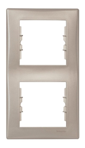 Рамка 2-постовая вертикальная Schneider Electric Sedna SDN5801168
