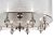 Подвесная люстра iLamp Chelsea P2400-8 Nickel