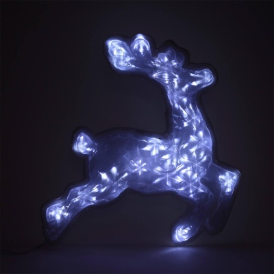 Светодиодная фигура ЭРА олень 220V IP44 холодный белый ENIOF-01 Б0041935