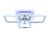 Потолочная светодиодная люстра Ambrella light Original FA534 Потолочная светодиодная люстра Ambrella light Original FA534