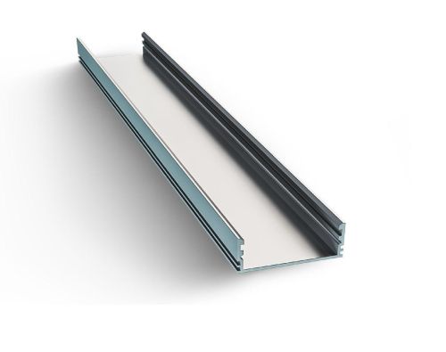 Профиль универсальный с рассеивателем серебро 2м. Apeyron 08-16