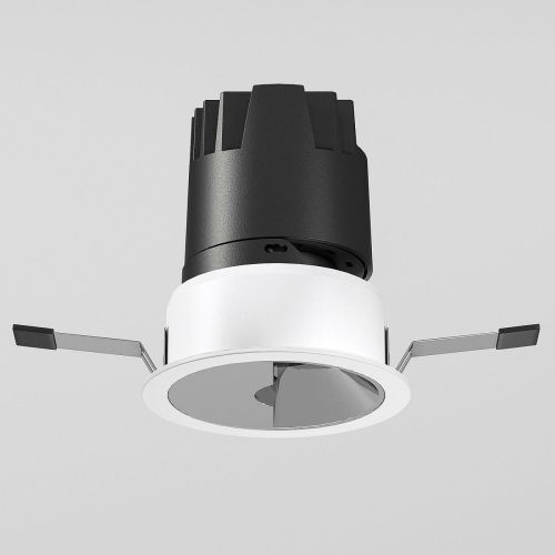 Встраиваемый светодиодный светильник Elektrostandard Inline 25090/LED 10W 3000K белый/хром a064612 Встраиваемый светодиодный светильник Elektrostandard Inline 25090/LED 10W 3000K белый/хром a064612