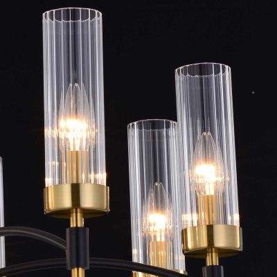 Потолочный светильник ILLUMICO IL5177-8PLS-29 BRASS TUBO