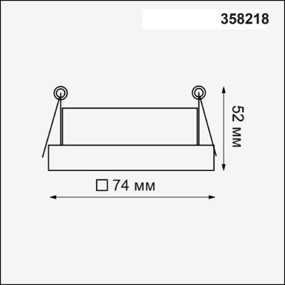 Основание для светильника Novotech Oko Konst 358218