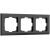 Рамка Werkel Stark на 3 поста черный W0031808 4690389161872 Рамка Werkel Stark на 3 поста черный W0031808 4690389161872