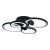 Потолочная светодиодная люстра iLedex Ring A001/4 BK Потолочная светодиодная люстра iLedex Ring A001/4 BK