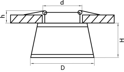 Встраиваемый светильник Lightstar Maturo 072152