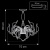 Потолочная люстра Lightstar Cigno Collo Bk 751027 Потолочная люстра Lightstar Cigno Collo Bk 751027