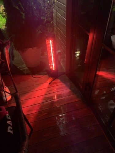 Уличный электрический обогреватель WWT ELCON RCH-3000 F Spinner