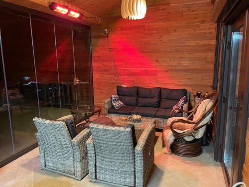 Уличный электрический обогреватель WWT ELCON RCH-3000/8