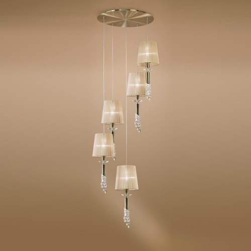 Подвесная люстра Mantra Tiffany Bronze 3877