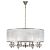 Подвесная люстра iLamp Chelsea P2400-8 Nickel