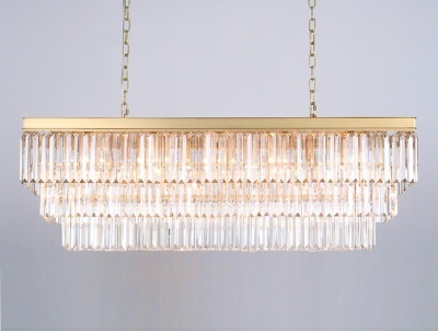 Подвесная люстра Newport 31116/S brass new М0064862