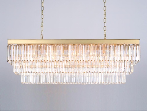 Подвесная люстра Newport 31116/S brass new М0064862