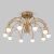 Потолочная светодиодная люстра Eurosvet Ragno 90031/10 LED золото Потолочная светодиодная люстра Eurosvet Ragno 90031/10 LED золото