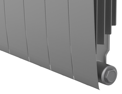 Радиатор Royal Thermo BiLiner 500 Silver Satin - 8 секц.