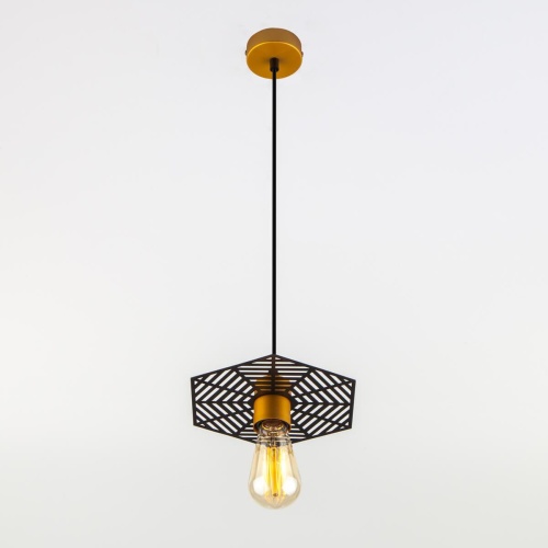 Подвесной светильник Eurosvet 50167/1 бронза/черный