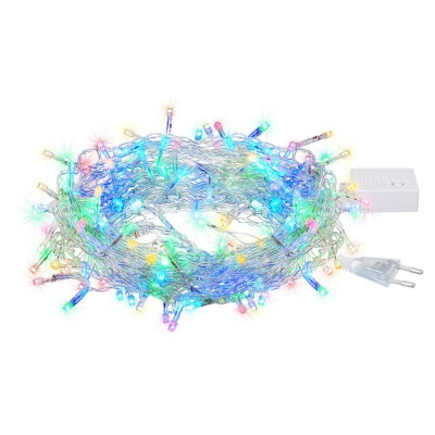 Светодиодная гирлянда Vegas Занавес 220V разноцветная 8 режимов 55076