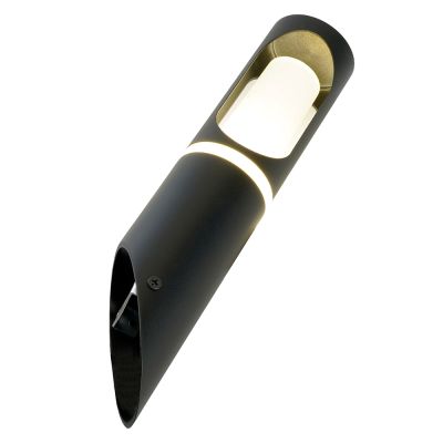 Светильник садово-парковый Feron DH1121, 15W, на стену вверх, GU10 230V, черный 51234