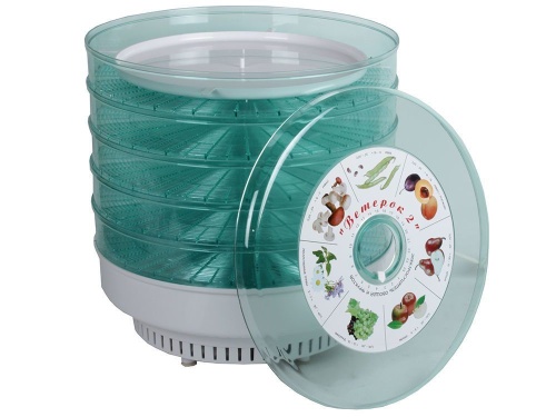 Сушилка Ветерок 2-5 с прозрачными поддонами