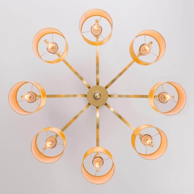 Потолочная люстра Eurosvet 60070/8 перламутровое золото