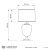 Настольная лампа Lumina Deco Olimpia LDT 304 CHR+WT