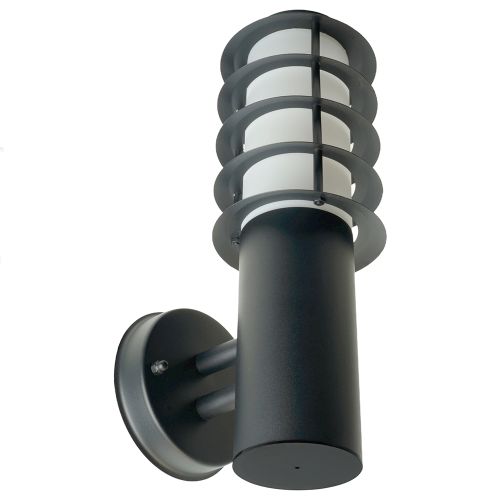 Светильник садово-парковый Feron DH046-B, Техно на стену, 18W E27 230V, черный 51526