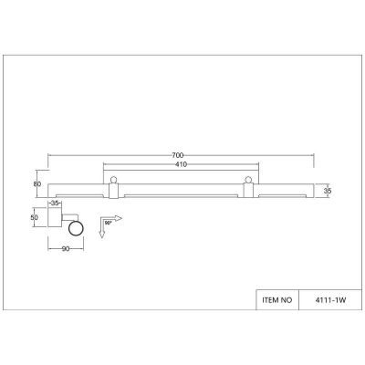 Бра Favourite Cuero 4111-1W