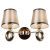 Бра iLamp Brooklyn W2401-2 Nickel Бра iLamp Brooklyn W2401-2 Nickel