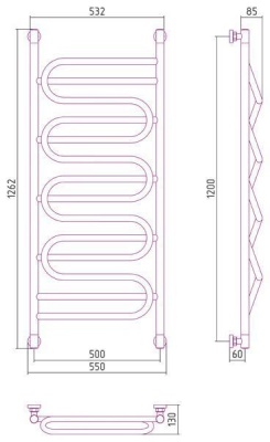Сунержа Иллюзия 1200х500