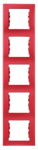 Рамка 5-постовая вертикальная Schneider Electric Sedna SDN5801541