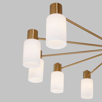 Потолочная люстра Eurosvet Vegga 70160/12 латунь Smart