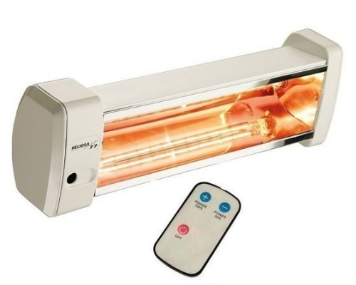 ИК-обогреватель HELIOSA 77B15T (2000Вт) белый с пультом