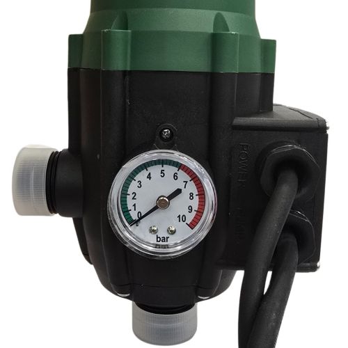 Блок автоматики для насоса водяного Oasis PC-13A с кабелем, электронное реле давления воды с манометром