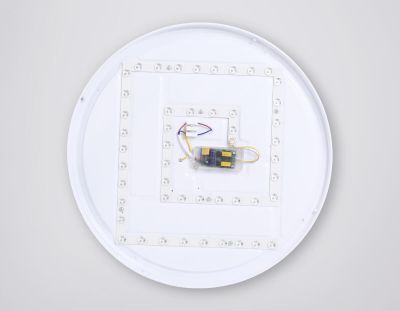 Потолочный светодиодный светильник Ambrella light черный/светлое дерево FZ1326