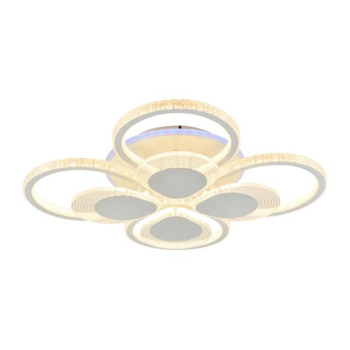 Потолочная светодиодная люстра Profit Light 5891/4+4B WHT