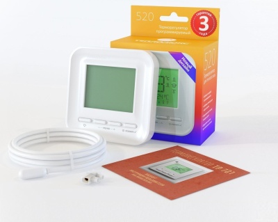 Терморегулятор Теплолюкс 520 белый