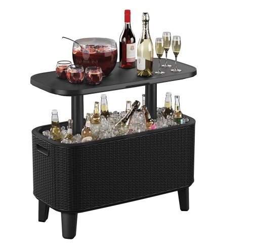 Стол Беви Бар (Bevy Bar Large Cool Bar), графит