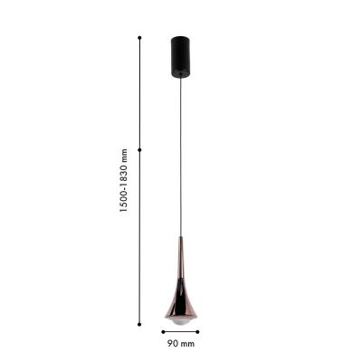 Подвесной светодиодный светильник Favourite Tolva 4292-1P