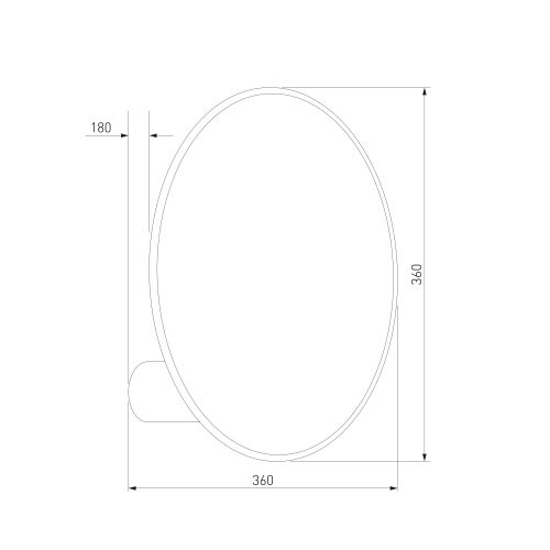 Настенный светильник с тканевым рассеивателем TK Lighting 4814 Pulse
