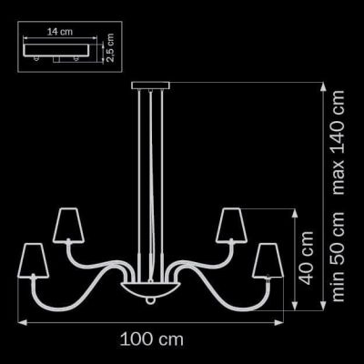 Подвесная люстра Lightstar Diafano 758164