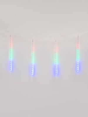 Уличная светодиодная гирлянда Uniel занавес Падающие звезды 220V разноцветный ULD-E2405-240/DTK MULTI IP44 METEOR 11122