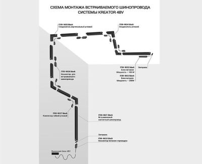 Блок питания Italline Kreator IT09-9023 black