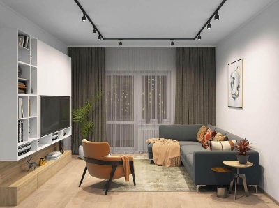 Шинопровод Denkirs Solid Base TR1003-BK